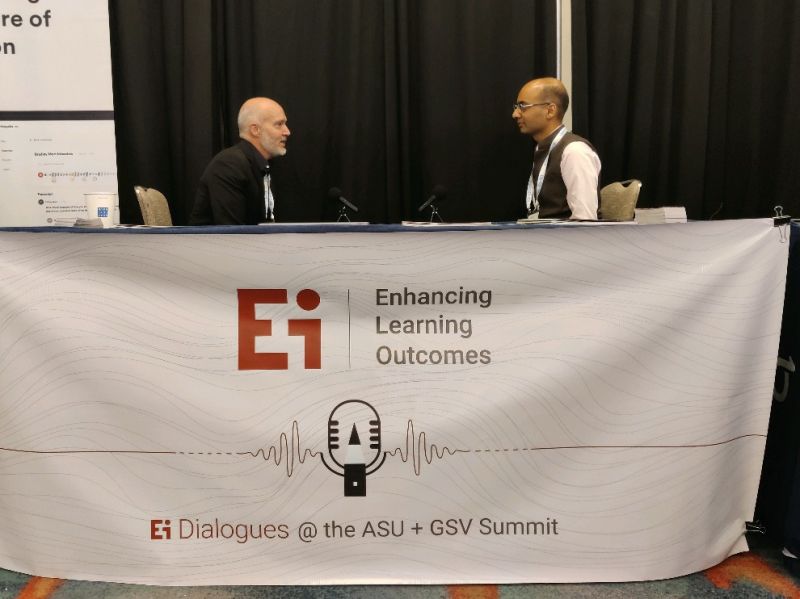 eistudy1's tweet photo. Day 2 of the ASU + GSV Summit 
Pranav Kothari  in conversation with Mark Sparvell, B.Ed. , M.Ed., Director @MicrosoftEDU. Speaking about EdTech educators need, the impact of the COVID on learning, and much more!

https://t.co/s2SH2xEUJm

#edtech #asugsvsummit https://t.co/wlalR0p01F