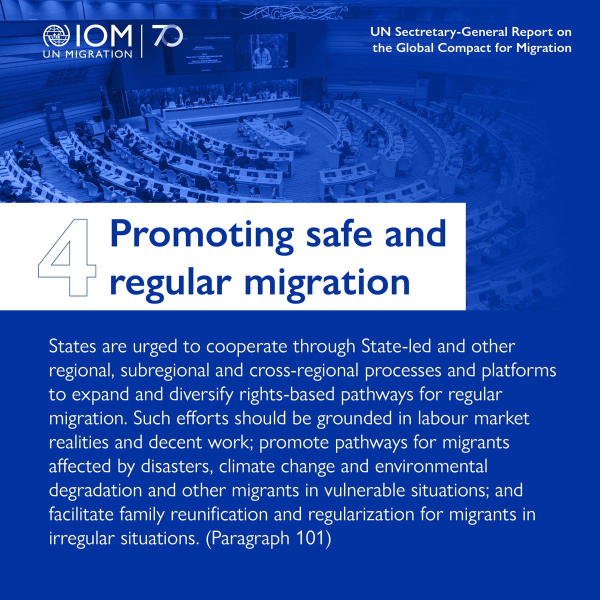 IOMAsiaPacific's tweet image. Promoting safe and regular migration requires state-led and other regional, subregional and cross-regional processes and platforms.

Learn more ➡️ bit.ly/37VVBe4

#SafeMigration #RegularMigration #GCM #IMRF