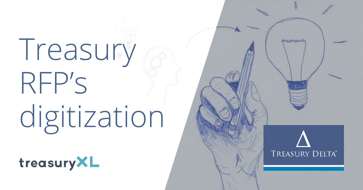 RFP digitization for corporate Treasury is a great idea!

This article discusses <a href="/TreasuryDelta/">Treasury Delta</a>'s specialty fintech solution for successfully digitizing tender processes and streamlining an RFP project for all stakeholders.

treasuryxl.com/blog/treasury-…

<a href="/PadraigBrosnan/">Padraig Brosnan</a>