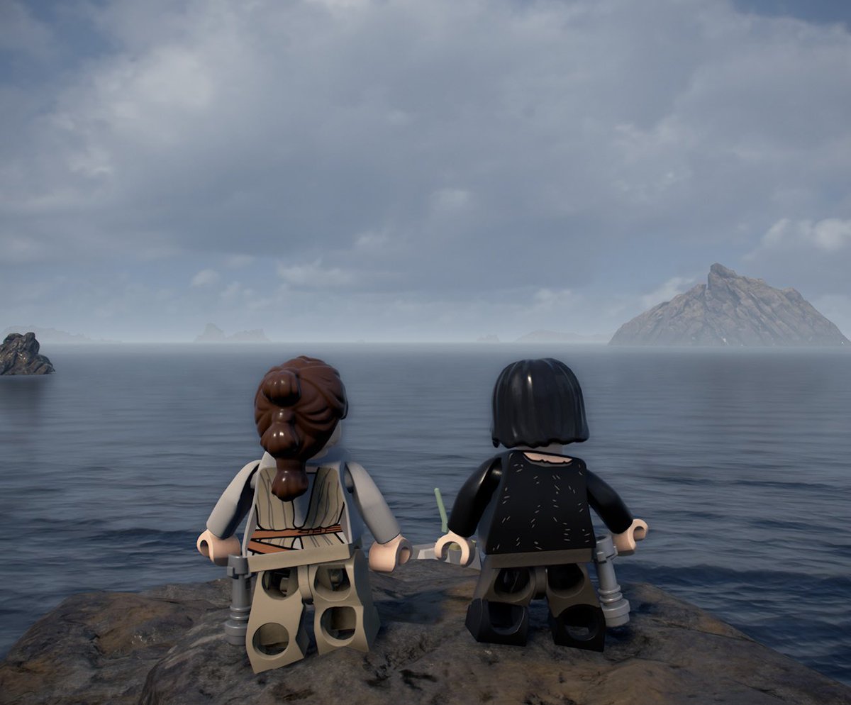 MilliolaShip's tweet photo. Rey &amp; Ben Solo feeling the calm sea breeze of Ahch-To 🧘🏻‍♀️🧘🏻

#Reylo #BringBenSoloBack #Dyad #LegoStarWars #DaisyRidley #AdamDriver https://t.co/IOpsDb13ww