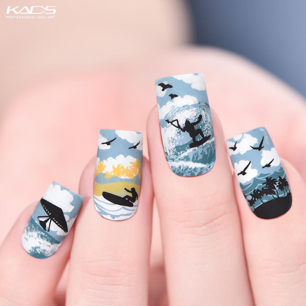 Kadsnailart's tweet photo. 🌊🚣♀️🏄♂️
KADS Stamping Plate · Summer 009
KADS Two in One Stamping Polish · C02 C17 C32 C35 C36
KADS Stamping Polish · 03 08
Available now at https://t.co/UE4F2dKnQN(link in bio)
#KADSSummer #kads #kadsnailart #oceannails #summernails #surfingnails #cloudnails #palmnails https://t.co/FVxx41mxxa