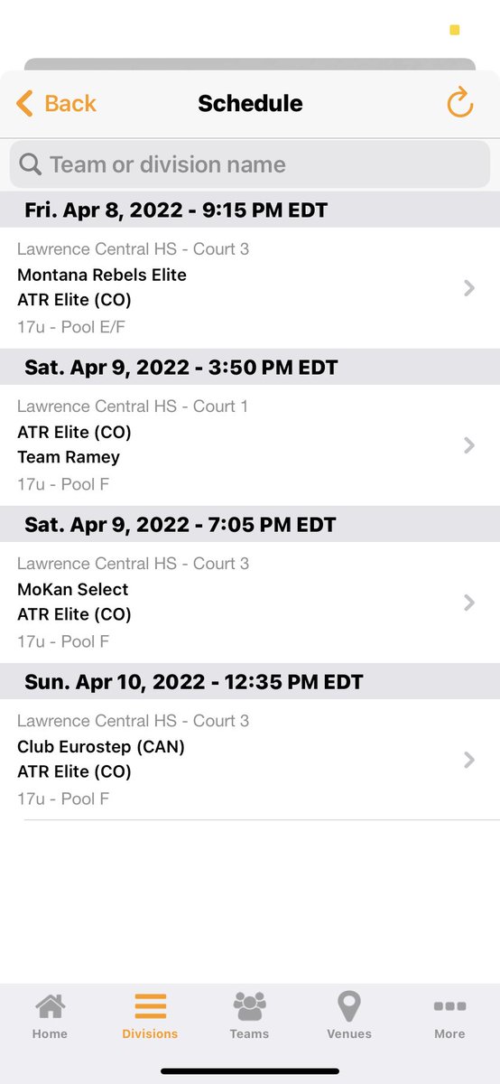 ty_adam13's tweet photo. Here's my schedule for the Indy Showcase @RL_Hoops @Atreliteco https://t.co/dgRFqpXRQ4