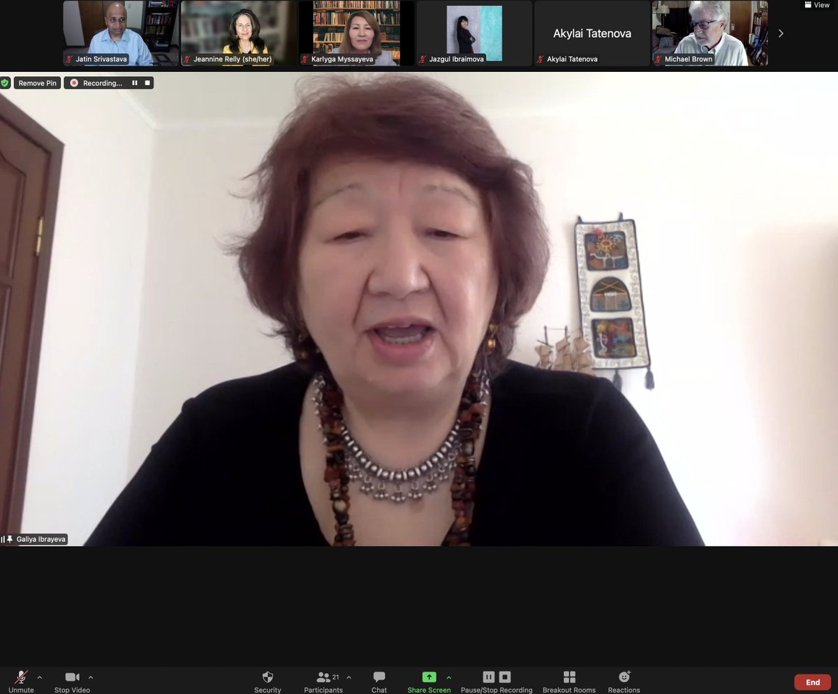Institute for international Journalism (@scrippsiij) on Twitter photo Central Asia Media Web Symposium 2022 took place today. We had panelists from the USA, Tajikistan, Uzbekistan, Kyrgyzstan, Kazakhstan, and the Czech Republic.
<a href="/JeannineRelly/">Jeannine Relly (she/her)</a> Central Asia Media Web Symposium 2022 took place today. We had panelists from the USA, Tajikistan, Uzbekistan, Kyrgyzstan, Kazakhstan, and the Czech Republic.
<a href="/JeannineRelly/">Jeannine Relly (she/her)</a>