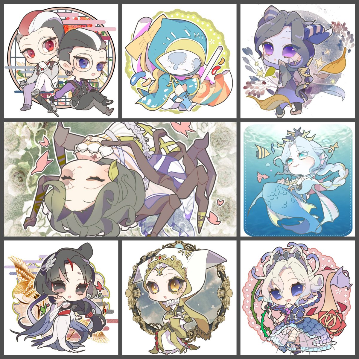 #4月になったのでフォロワーさんに自己紹介しようぜ
主に第五人格だけど実は雑多垢だよ
毎月1日にアイコン企画したり、突拍子もなく企画してたりするよ!誤字が多いからツイートは流し見してね