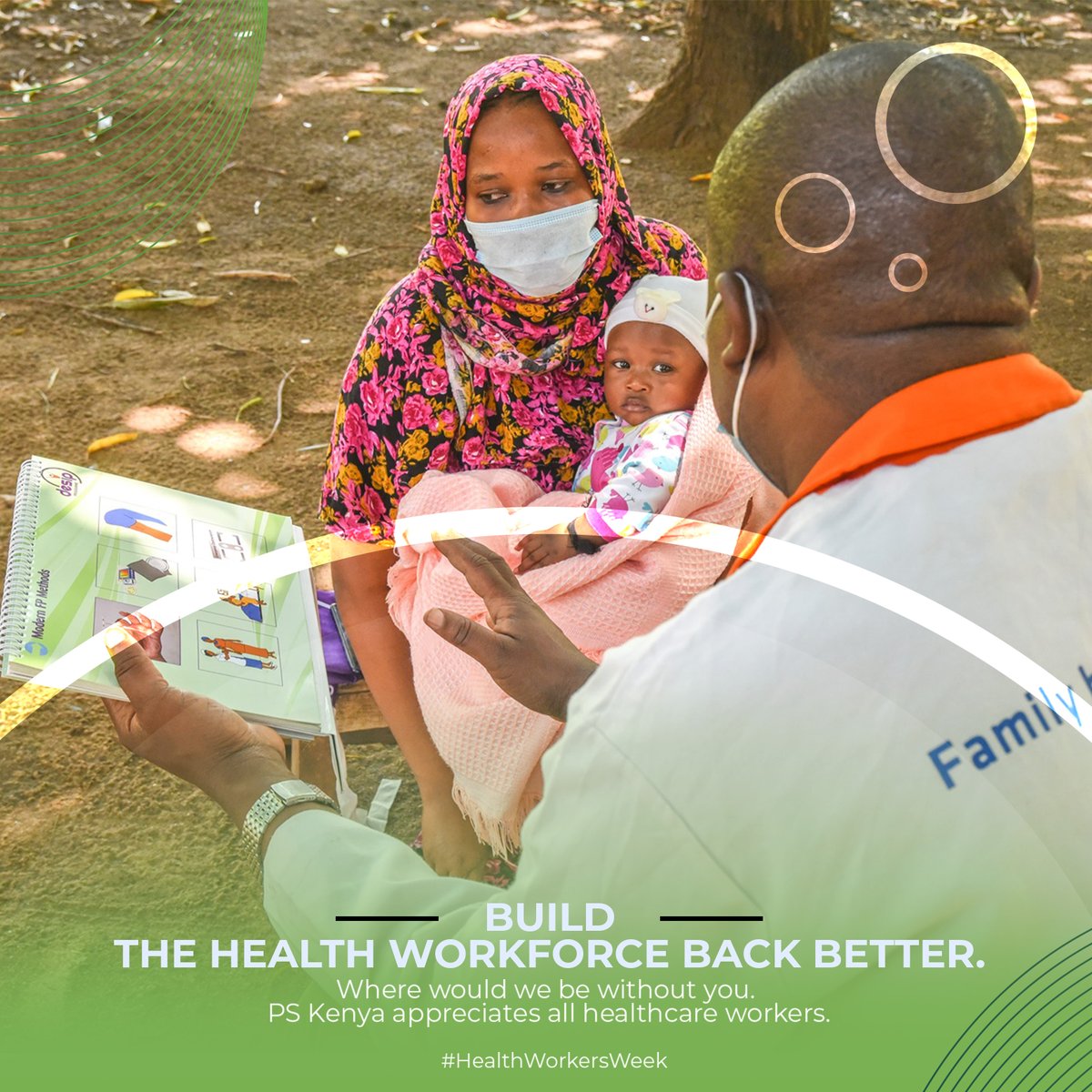 Community Health Volunteers are another critical cadre that have transformed primary health care by improving health outcomes within their communities.  #HealthWorkersWeek WHWWeek