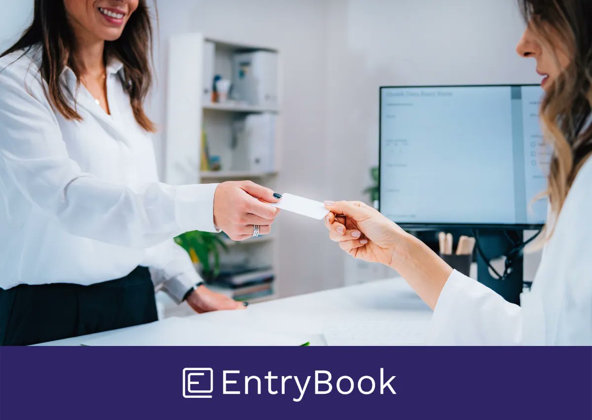 EntryBook's tweet image. We use advanced technology to scan paper and electronic documents, locate assets, recognize people and objects in images, make visitor check-in &amp;amp; check-out processes faster.

Visit: buff.ly/3rewZog  

#entrymanagement #visitorsystem #visitormanagementsystem