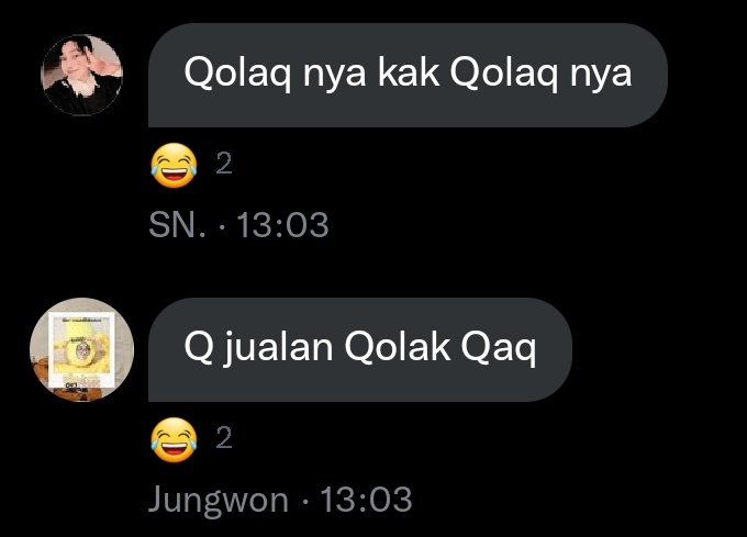 ENHIVEN's tweet photo. Q jual qolaq qaq yuq diboronq. https://t.co/XqOXUXu6Z7