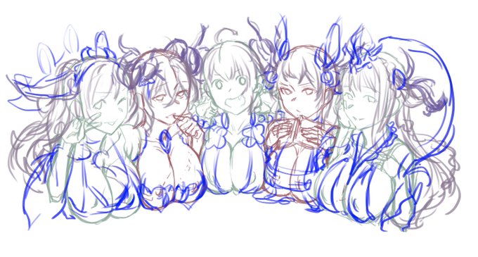 昨日のつづき…だけど、もう描くのやめたくなってきたww装飾細かすぎるぅw #あやらぶ絵巻
#あやらぶ 