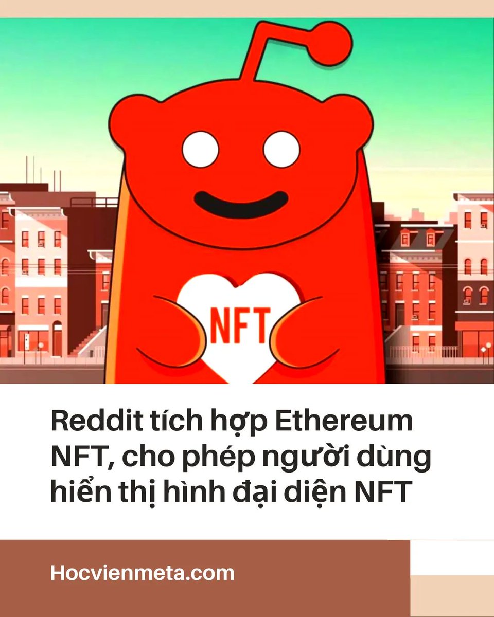 HocvienMeta's tweet photo. Các NFT được đấu giá bởi Reddit, trong bộ sưu tập ‘CryptoSnoos’, là những tác phẩm nghệ thuật kỹ thuật số duy nhất hiện có thể được sử dụng làm hình đại diện trên nền tảng.
____
𝐖𝐞𝐛𝐬𝐢𝐭𝐞: https://t.co/ZTACvVlFaD
#NFT #metaverse #crypto #RedditPlace https://t.co/dnxUS1EckK
