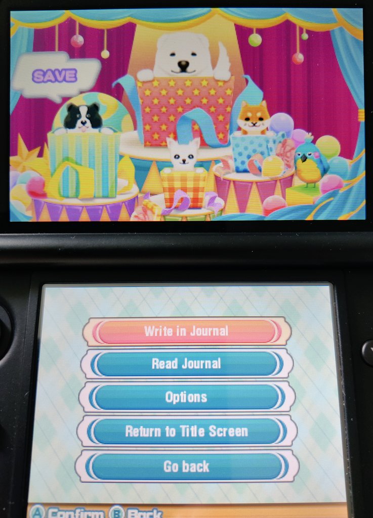 Food4Dogs's tweet photo. #3DS #StoryofSeasons #TrioofTowns #SoSToT
7.1
The game is clearly designed to be appealing to younger players as well - the Options screen demonstrates that - but don't let that put you off! I can see the tasks and challenges mounting over time. https://t.co/yS2hvg15n3