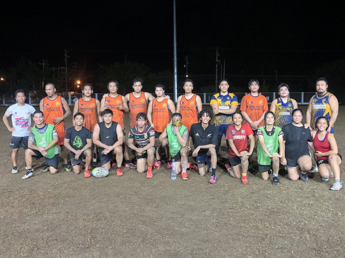 ClarkJetsRFC's tweet photo. #ClarkJets were happy to train in the rain last night at Remy Field!

#SBMA #staysafe #staystrong #ClarkJet #PotBelliedPigsHK #CanterburyRFC #OneClub #MarineTravel #ProjexAsia #rugby #rugbydevelopment #rugbyfamily #JetsFamily #SimplyTheBest #FlyingThroughThePandemic https://t.co/BM4MGFWCRk
