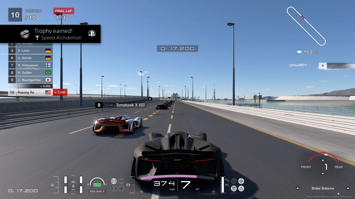 popong's tweet image. #PS4share #speed_demom #373mph