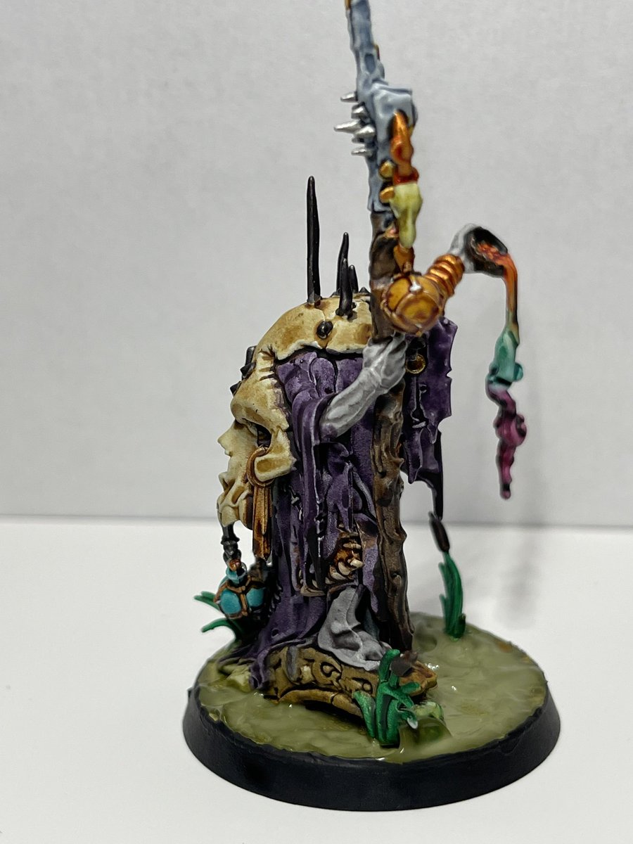 Sigmalthus's tweet photo. Completed this guy in about 1.5 hours with the new Army Painter speed paints ( minus the metallics ). I really dig the new paint! #PaintingWarhammer @thearmypainter https://t.co/HLvdd6dPeQ