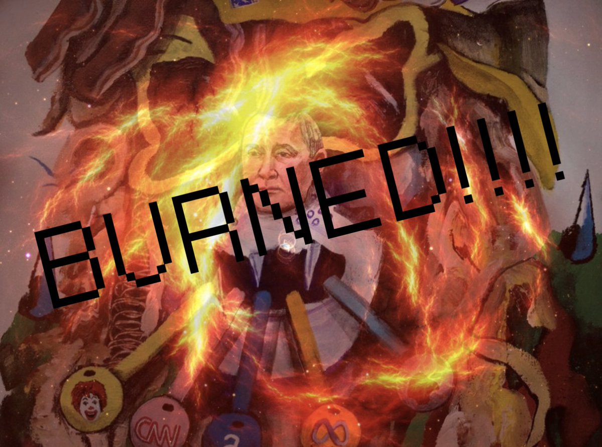 huey_crowley's tweet photo. 7 EDITIONZ BURNED!!!

TOMORROW @ 9PM CDT I'LL BE BURNING ALL OF MY REMAINING AVAILABLE NFTS!!!!

https://t.co/VFXOyI1awy https://t.co/oVo7mUHNlr