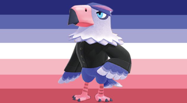 crossingflags's tweet photo. Today's pride flag colorpicked from Animal Crossing is the he/him lesbian flag colorpicked from Quinn! https://t.co/WQkQqvE8eV