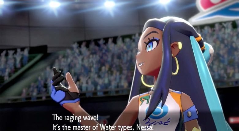 Nessa from Pokémon wears braces!
