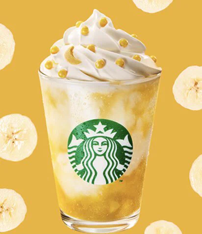 スタバ新作！今すぐ飲みたい濃厚バナナフレーバーをチェック