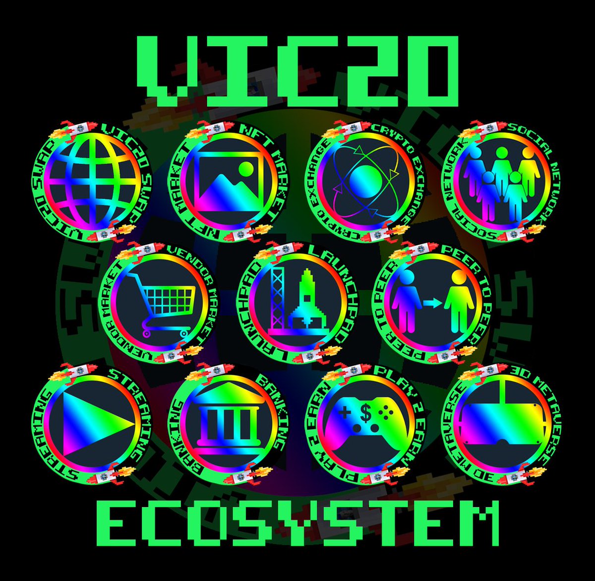 Vic20 Ecosystem - Full of utilities
🔥Don't miss it while it is cheap.
Vic20 Swap
NFT Marketplace
Crypto Exchange
Social Network
Vendor Market
Launch Pad
Peer to Peer
Streaming
Banking
P2e
3D Metavers
t.me/VIC20TOKEN pic.x.com/I1E0MVoRgx