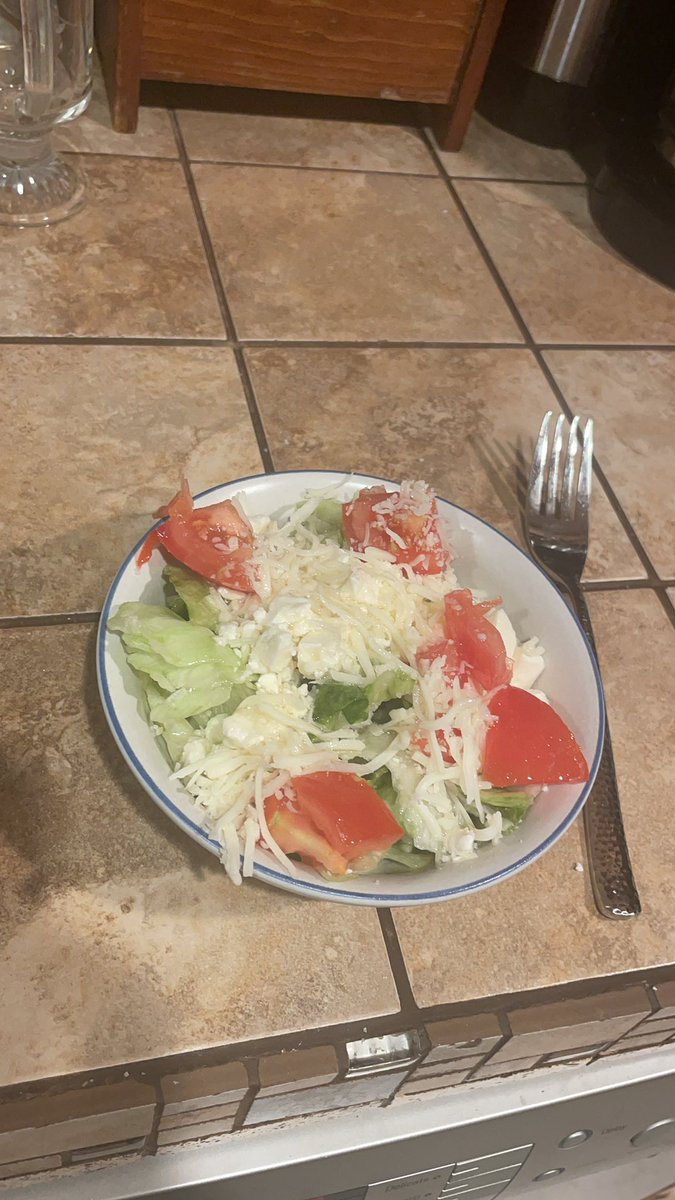 Eat a salad 🥗 it’s good for you #lastmeal