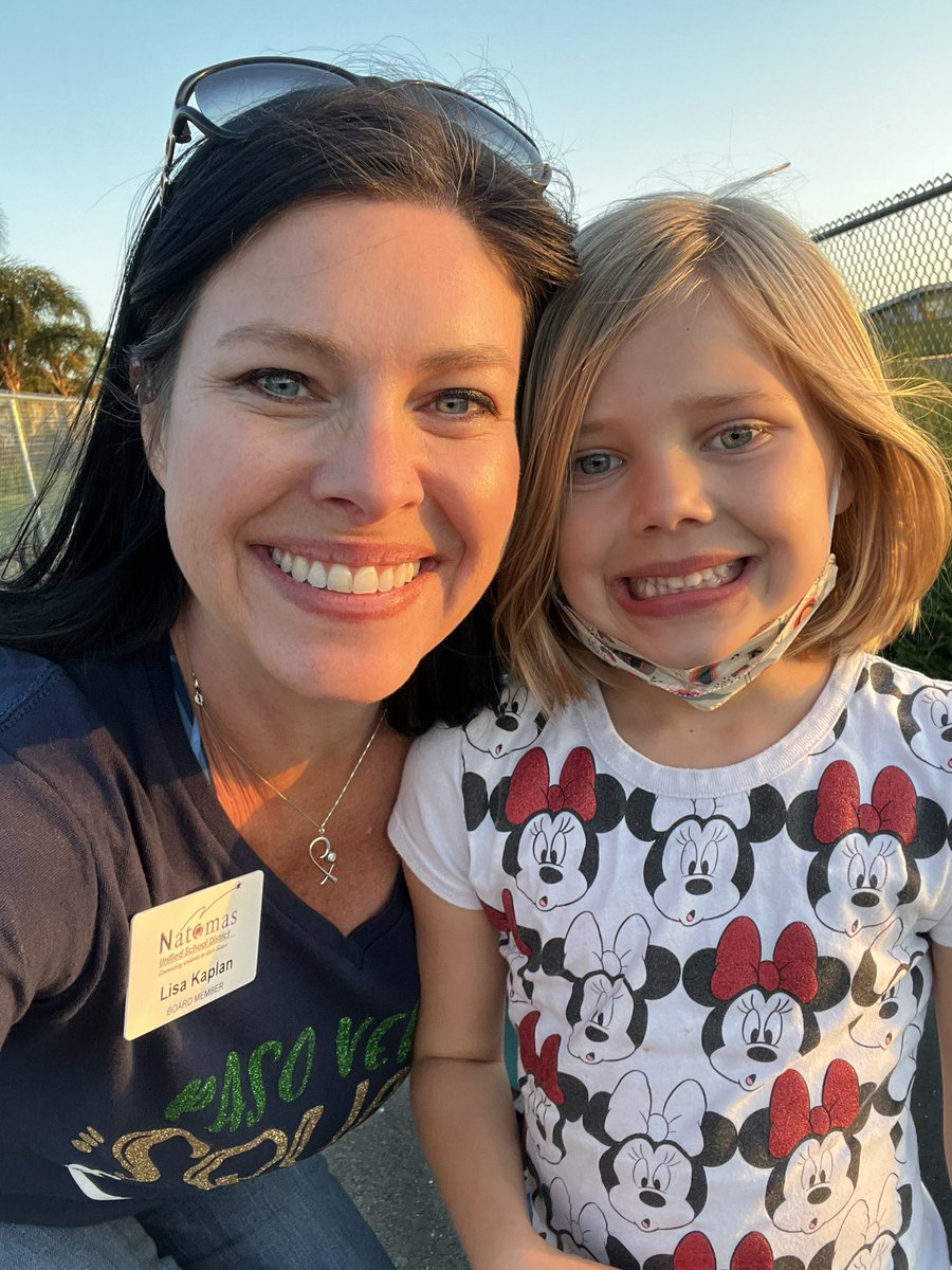 CM_LisaKaplan's tweet photo. Tonight I was just a mom to my two girls as they proudly showed me their work they’ve done in class for their open house. So proud of them. So happy to have a real open house - first time in 2 yrs. #mom #schoolboard #natomas #pasoverde https://t.co/O20tCH0gqV