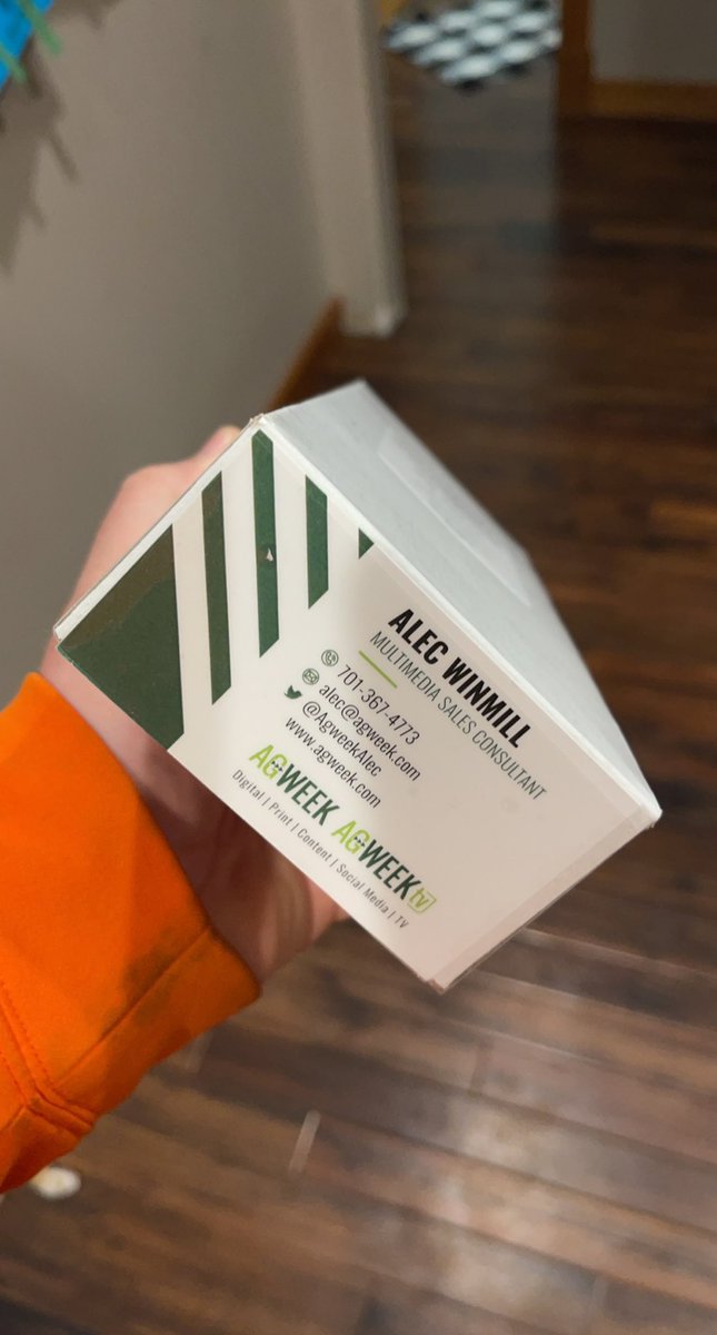 Why the additional handle, <a href="/al_winmill/">Alec Winmill</a>? What was wrong with the old one? Well, you see, I had to get some new business cards printed up for #NAMA22 and instead of taking 5 min to change the design to remove the new handle, I figured I’d just start using it.