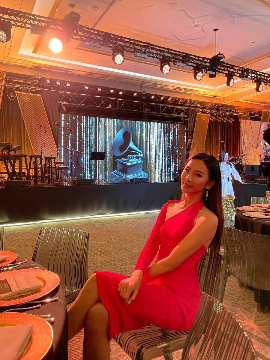 ChrissyJin's tweet photo. What a night at @RecordingAcad  ✨✨✨
So proud of BTS @bts_bighit as the Asian pop group nominated!
And congrats to @BrunoMars @oliviarodrigo @silksonic @DojaCat https://t.co/TK0Vrnh35o