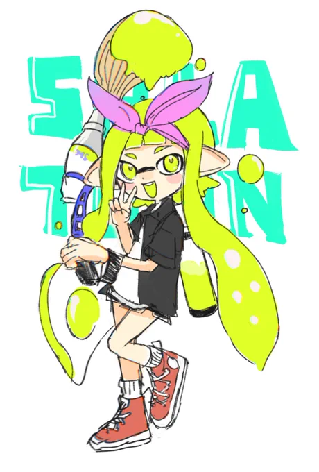 描いてたらくがき 