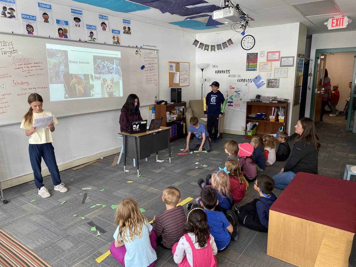 MissAlyssaPreK's tweet photo. We enjoyed getting to support our fellow 5th graders today and their exhibition projects. These students worked so incredibly hard and it shows! #SCoveEl #ssdedu #prek https://t.co/14SFOHRisr