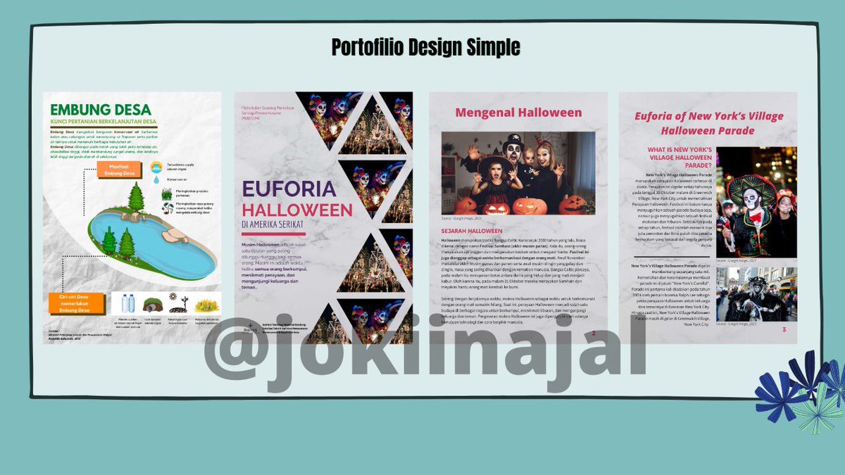 JokiinajaI's tweet photo. [Mau Rapihin Portofolio dan Testi]

Berawal dari sering dimintain tolong temen2 buat bantu tugas2nya, akhirnya aku bikin akun ini buat bantu orng lain ya sekiranya butuh dibantu✨🌟 semoga jadi berkat dan pasti amanah🥰 #jokitugas #jokipeta https://t.co/QRNiNBtt3K
