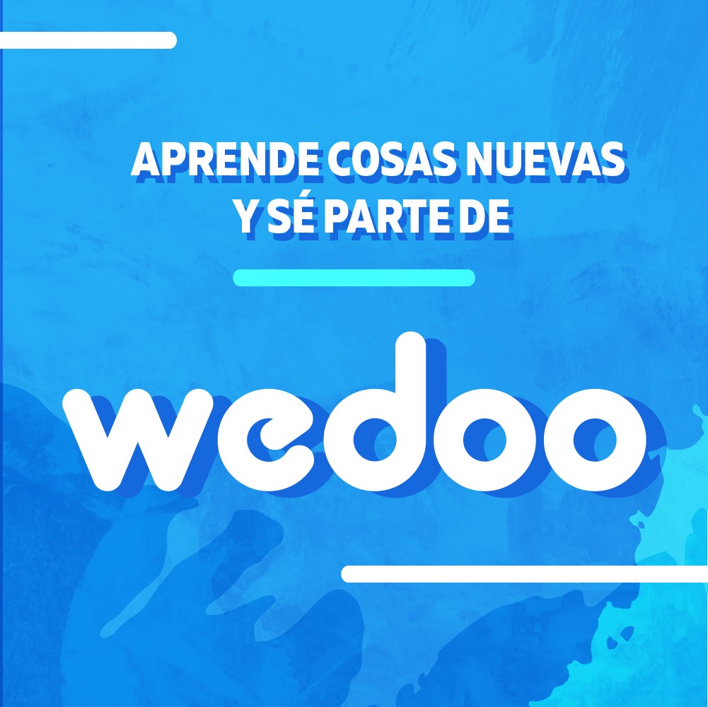 WedooMexico's tweet photo. Estamos felices de que seas parte de las experiencias Wedoo. ¡Espera más cursos increíbles! 💙 https://t.co/L8EprQvJV5