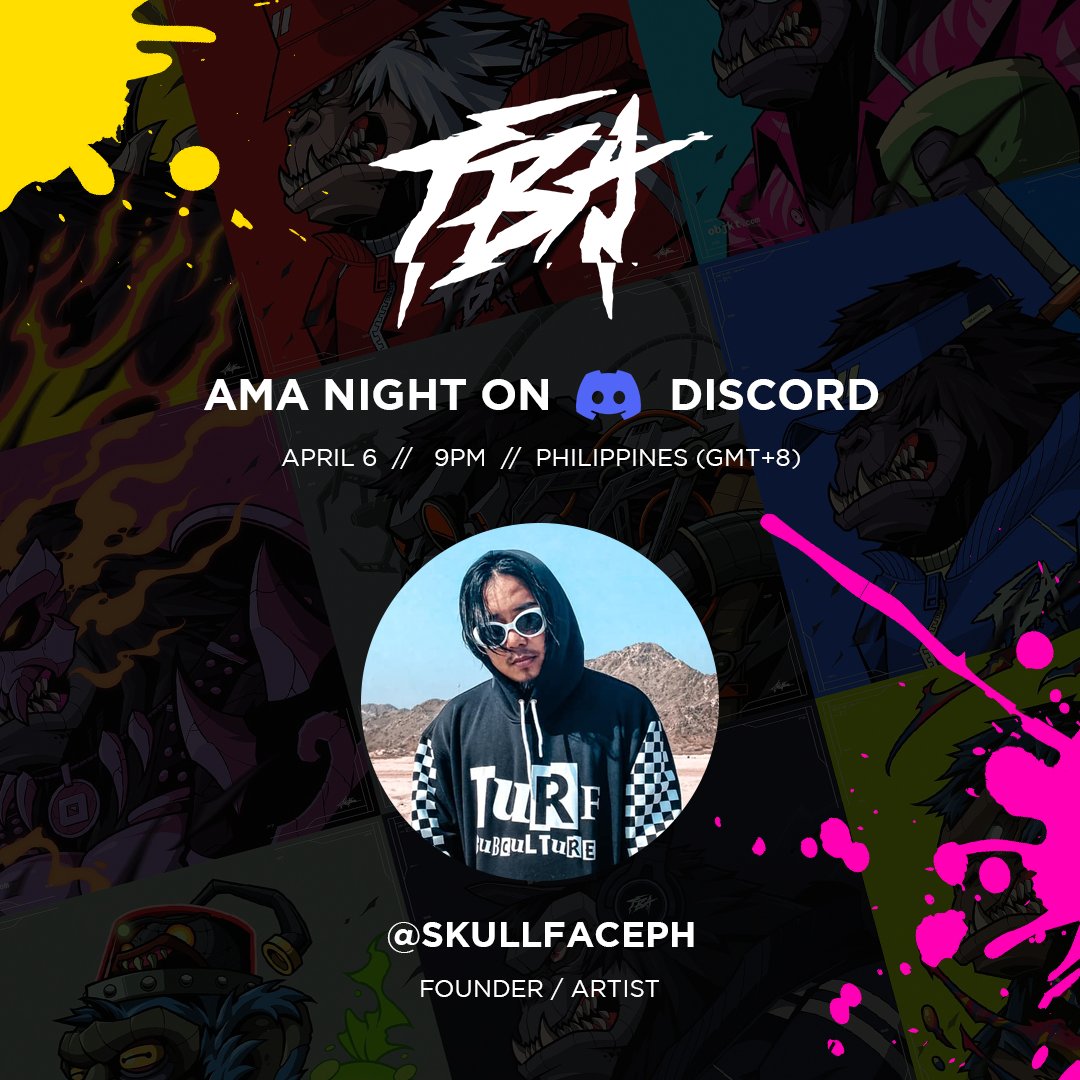 Goin' to spend the night with my @TheBoneArmyNFT fam on discord! Let's hang out and ask me anything! going to discuss future plans for the project as well. See you tonight at 9PM, PH time!🎙️

Come join our discord:
discord.gg/TCuhKvxX

#NFTCommunity #NFTCollection