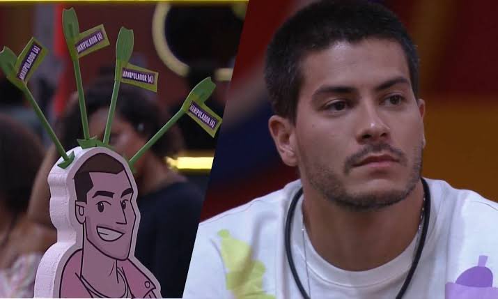 brunofsantanna's tweet photo. O Euthur sabe que é paredão falso, e ele está atuando a todo momento. Meu Deeeus como as pessoas não conseguem enxergar isso 😩😩😩 #paredaofalso #bbb #bbb22 #arthur #euthur #atuando https://t.co/uSmg0sMknC