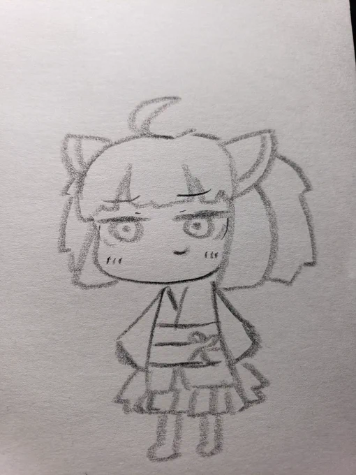 らくがき～
アナログわからんないですわよ 
