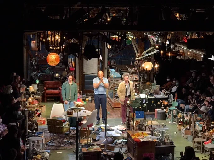 #darrencriss #americanbuffalo #laurencefishburne #samrockwell #davidmamet #mamet #broadway #theater #criss