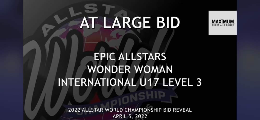EpicAllStarsWV's tweet photo. They did it!!! Congratulations to Avengers &amp; Wonder Women!!! You’re going to the All Star Worlds!! https://t.co/VGg5YHaeCD