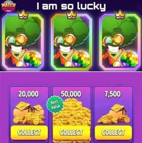 😊 🎁 Happy APRIL. Collect Instant Gifts: bit.ly/MatchMaster_Ge…
#matchmasters #matchmastersofficial #matchmastersfreecoins #matchmastersfreeboosters #matchmastersfreespins #matchmastersfreestickers #freecoins #freespins #freestickers #freeboosters #seboosters #FridayFeeling