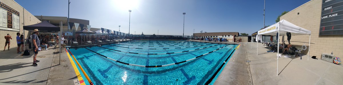 CvhsSwimming's tweet photo. Clean sweep of YHS today and check out that crowd. #swamfast #defeatthemall #goblackhawks https://t.co/V8iutyBNQg
