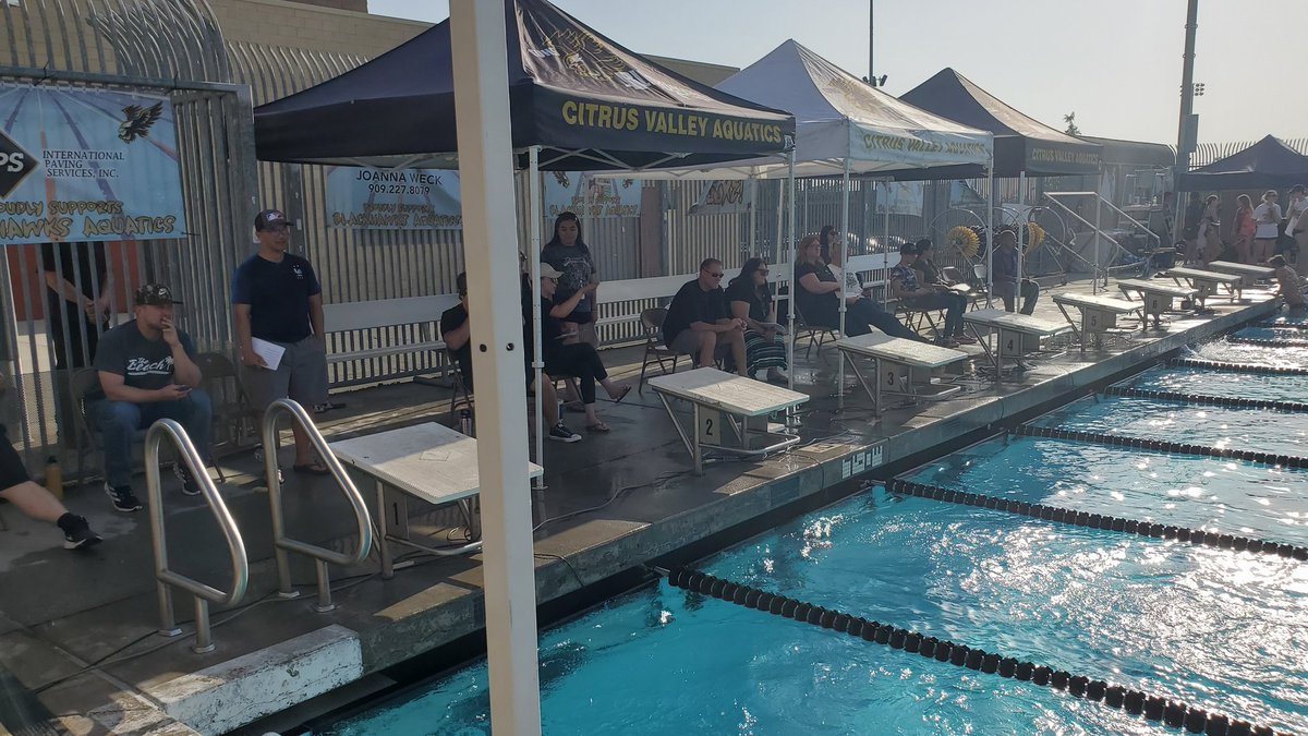 CvhsSwimming's tweet photo. Clean sweep of YHS today and check out that crowd. #swamfast #defeatthemall #goblackhawks https://t.co/V8iutyBNQg