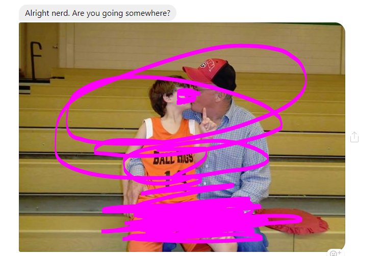ZIPPERPUNCHES's tweet photo. @_necrotica_ If youre thinking its cp: you guessed it! The op is a loud &amp; proud offending racist pedophile (especially on fb and tmblr) who groomed me &amp; other 14-16 yr olds &amp; claimed to be 30. He frequented threatening me with physical abuse when we'd call too. 👍 https://t.co/1A6A5GdCuK