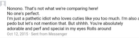 ZIPPERPUNCHES's tweet photo. @_necrotica_ If youre thinking its cp: you guessed it! The op is a loud &amp; proud offending racist pedophile (especially on fb and tmblr) who groomed me &amp; other 14-16 yr olds &amp; claimed to be 30. He frequented threatening me with physical abuse when we'd call too. 👍 https://t.co/1A6A5GdCuK