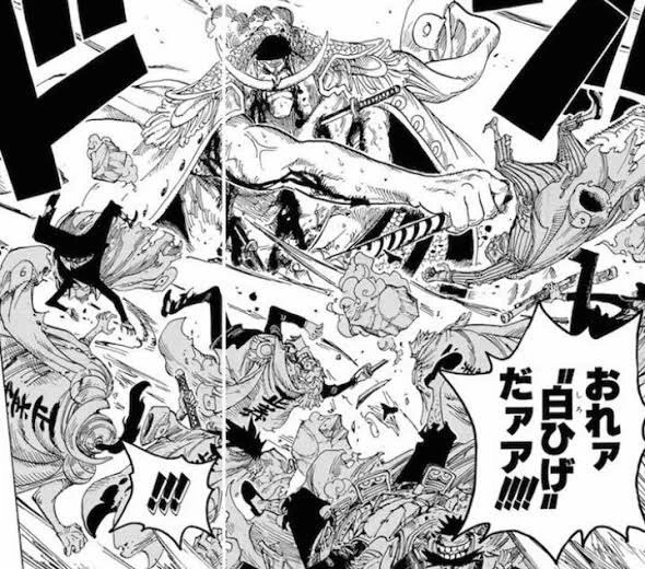 白ひげのオヤッサンもたんじょびおめでとう!! 