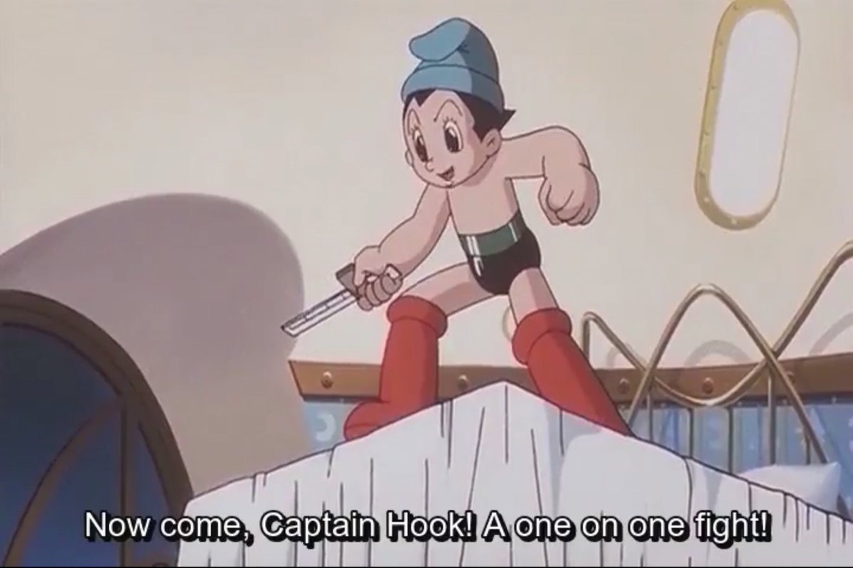 theacco22049828's tweet photo. Boy rlly is Peter Pan haha
But unlike Peter Pan, he doesn’t have a choice on whether he can grow up or not (if you’ve seen Steven speiberg’s “Hook!” Movie, you’ll know what I mean.)
#eternalboy #astroboy #peterpan https://t.co/r1rZNXC4B9