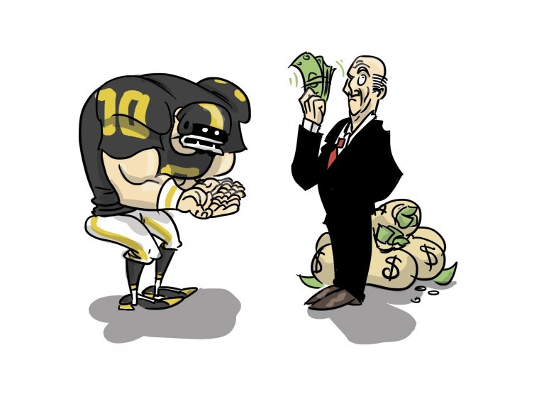 joceg002's tweet photo. College athletes are only paid through their tuition &amp; housing expenses.Their training alone takes up a large sum of their time. If they are struggling financially,it makes a job impossible to juggle,especially since their GPA's are already lower than average #ucr150 @besavageee https://t.co/nOVtXaax09