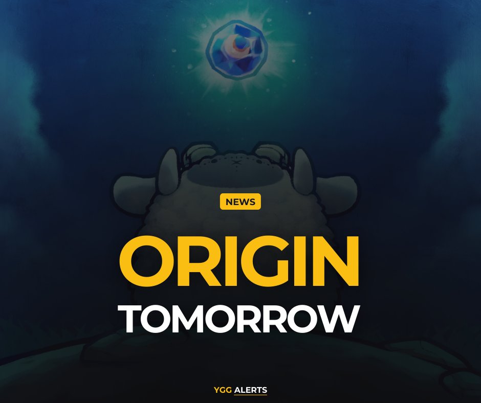 Origin, bukas na! 

#AxieOrigin