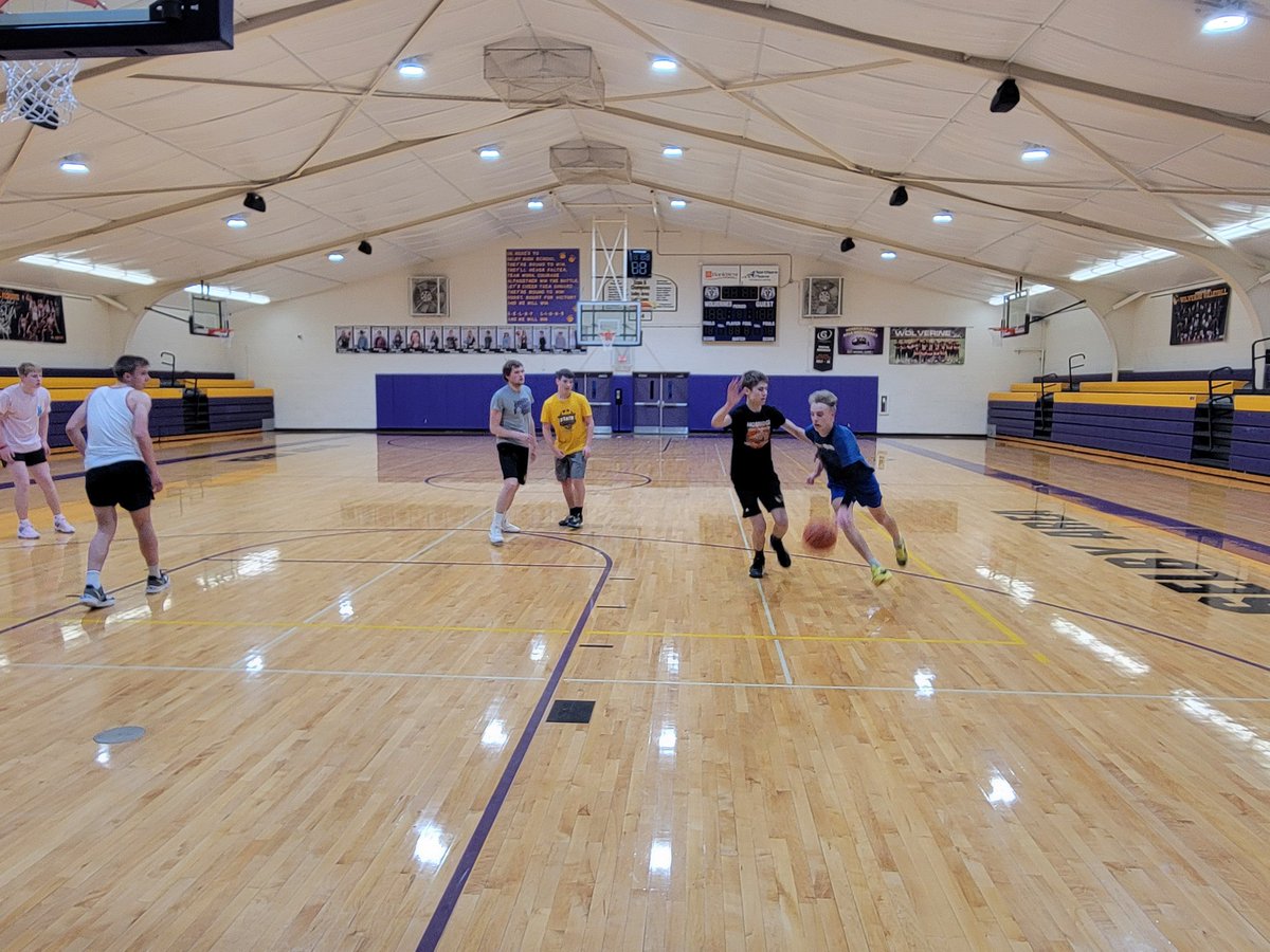 CoachCHettick's tweet photo. Our team needs to develop. We know that. Tonight we had 5 guys working to get better, to create a habit, to create a winning habit. Proud of our kids.  #createwinninghabits https://t.co/h6AQadWXwB
