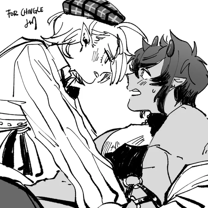 Doodle redeem for Chingle! Morvay and Aster! #NUcarnival 