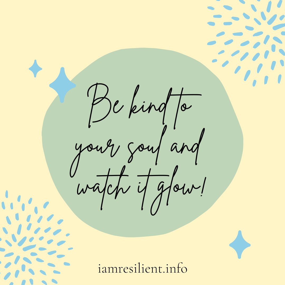 iamresilient1's tweet photo. A way to be kind to your soul is by making sure you rest. When what the last time you gave yourself permission to rest? So, will you be our rest friend?
#iamresilient #youareresilient #resilience #resilient #gratitude #advocacy #resiliencemuscle #qotd https://t.co/DBHImODASU