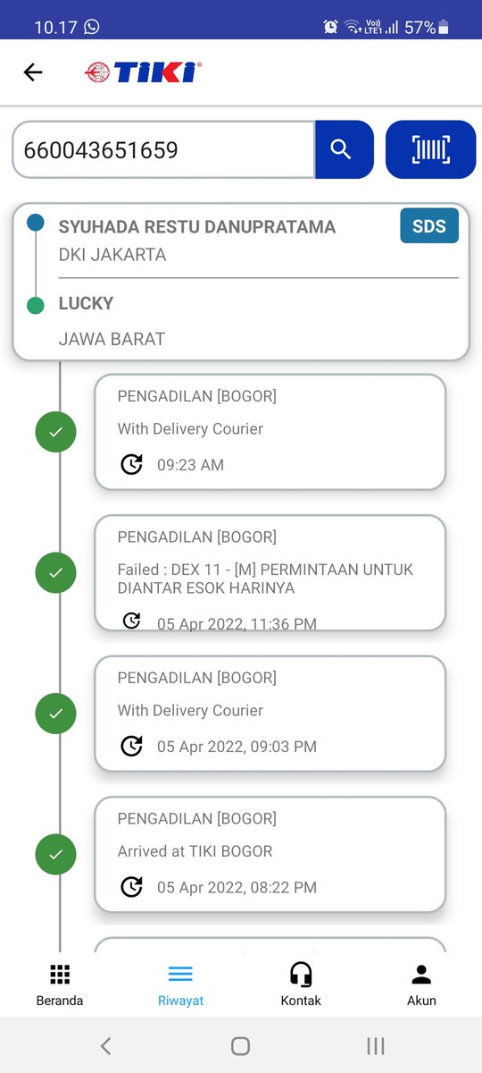 RestuSyuhada's tweet photo. @idtiki kecewa sih pake layanan sds tapi pelayanan kaya reg
Tolong diperbaiki ya min https://t.co/1voca9jnmI