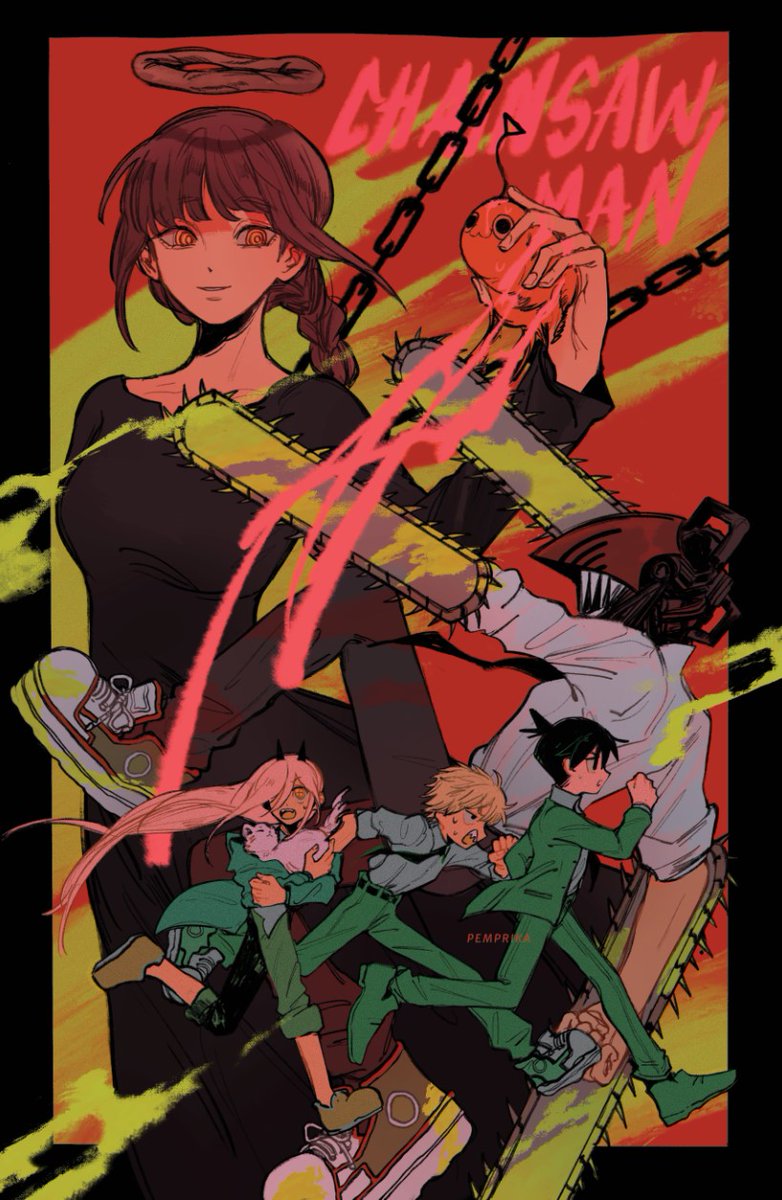 デンジ ,早川アキ ,マキマ(チェンソーマン) ,ポチタ(チェンソーマン