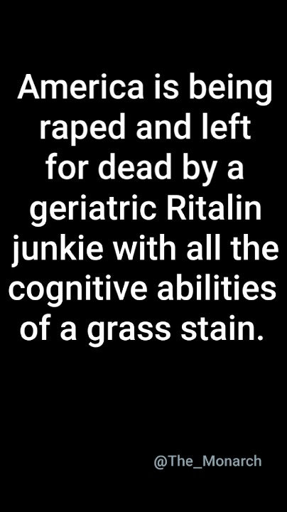 The_Monarch's tweet photo. Never forget...
...in the American President's addled little brain...
#BigMama = #LargeMarge
...and facts like these don't remotely bother your communism-worshipping neighbors in the least.
Be content with our doom, America.
#Dumbth is now our state religion.
#Gutfeld!
_ https://t.co/obhTEUdfl1